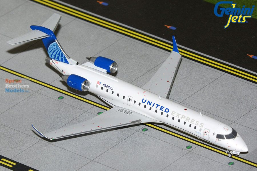 GEMG21405 1:200 Gemini Jets United Express CRJ-550 Reg #N506GJ