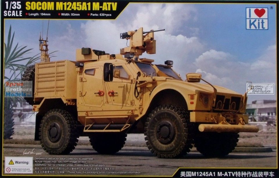 ILK63554 1:35 I Love Kit SOCOM M1245A1 M-ATV - Sprue Brothers