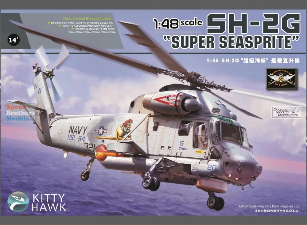 ZIMKH80126 1:48 Zimi Model Kitty Hawk SH-2G Super Seasprite