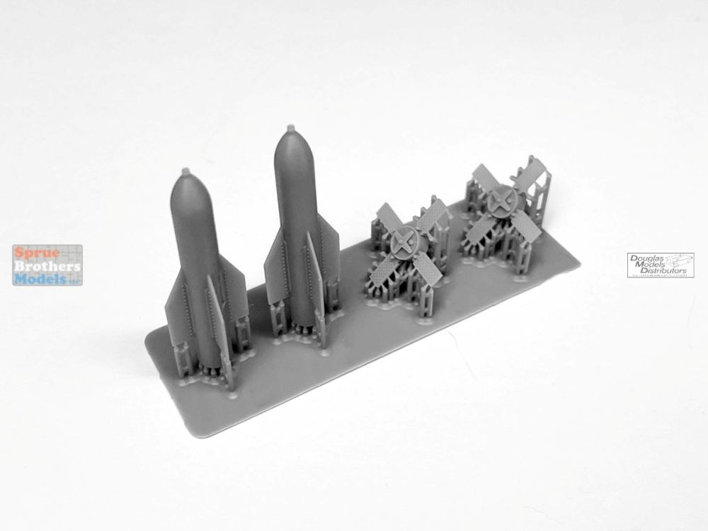 WPD14413 1:144 Wolfpack GBU-57 MOP Set B (Gliding Type) for B-2A