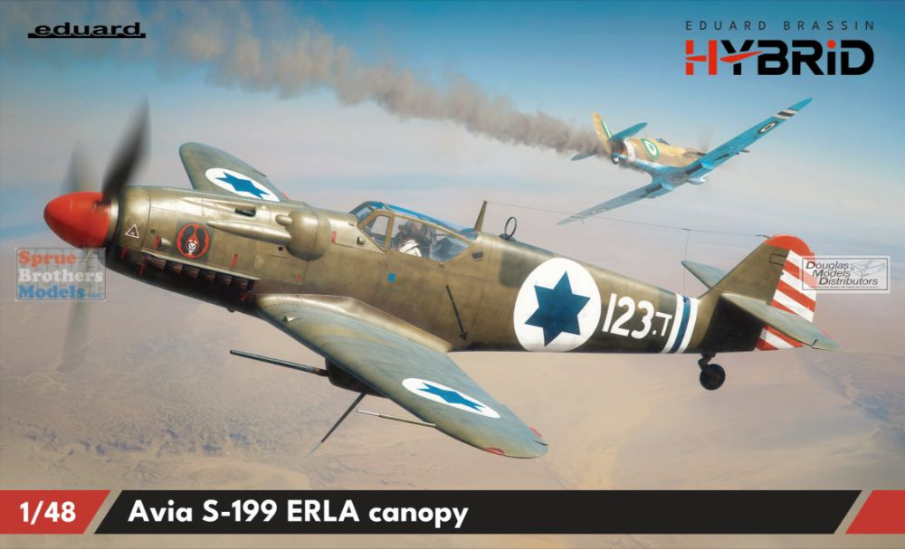 EDU948011 1:48 Eduard Avia S-199 Erla Canopy [Hybrid] - Sprue