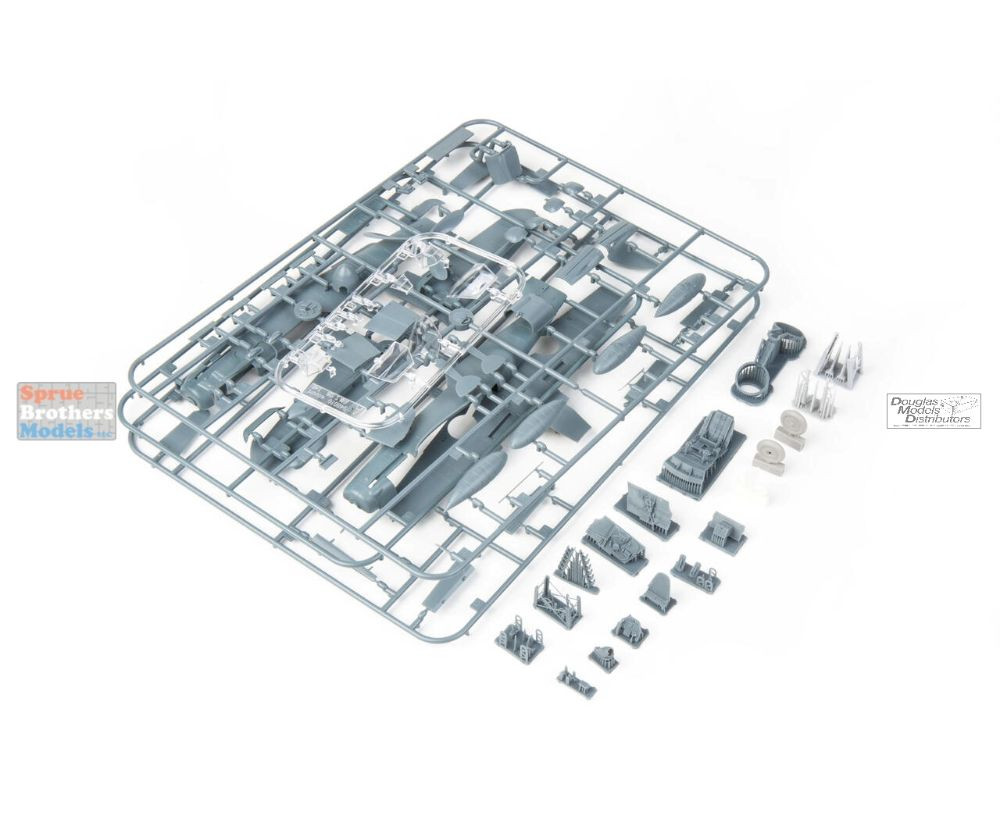 EDU948011 1:48 Eduard Avia S-199 Erla Canopy [Hybrid] - Sprue
