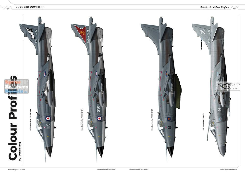 PSPRED014 Phoenix Scale Publications - Sea Harrier FRS.1 FRS.51 FA