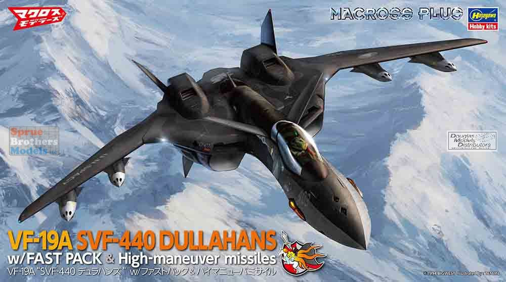 HAS65870 1:72 Hasegawa VF-19A SVF-440 Dullahans with FAST Pack