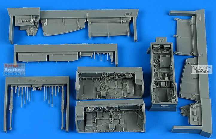 ARS4934 1:48 Aires Jaguar GR.1/GR.1A Wheel Bay Set (AFX kit
