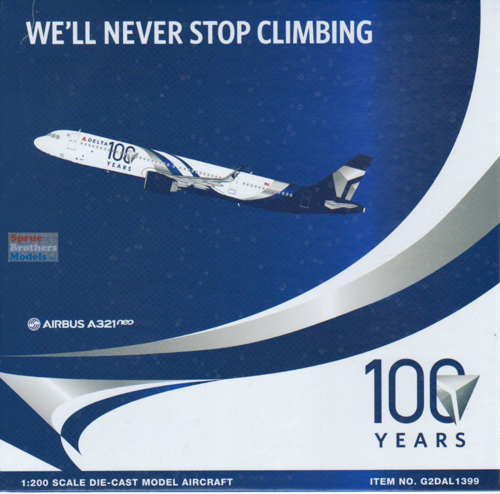 GEMG21399 1:200 Gemini Jets Delta Airlines A321neo Reg #N589DT