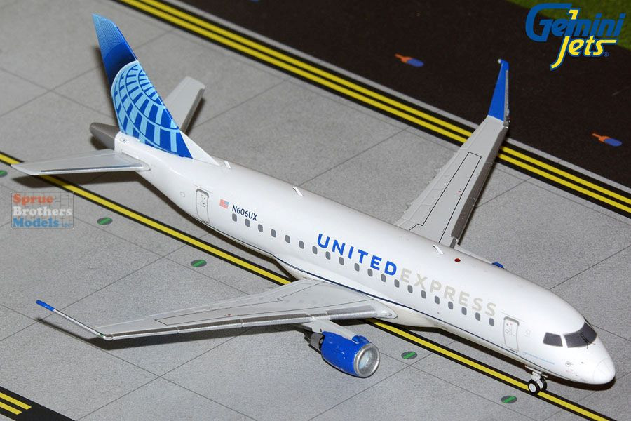 GEMG21406 1:200 Gemini Jets United Express Embraer ERJ-175 Reg