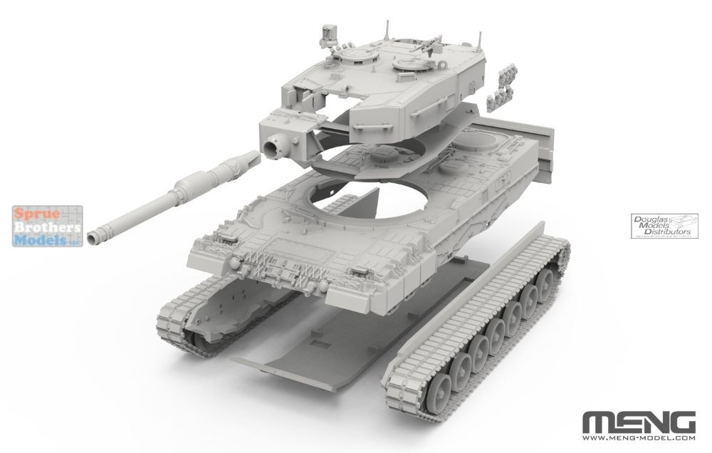 MNG72009 1:72 Meng Leopard 2 A4 - Sprue Brothers Models LLC