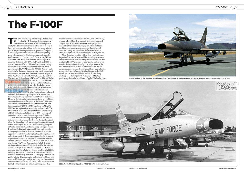 PSPRED015 Phoenix Scale Publications - The North American F-100
