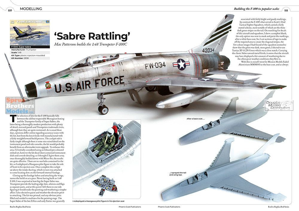 PSPRED015 Phoenix Scale Publications - The North American F-100