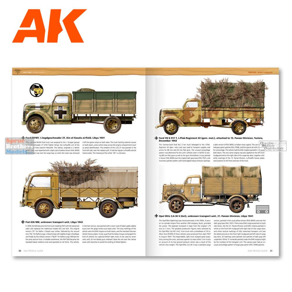 AKI000271V5 AK Interactive Book - D.A.K. Profile Guide Fifth