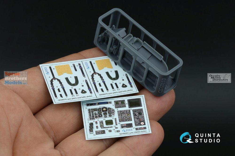 QTSQD48483R 1:48 Quinta Studio 3D Decal - Westland Lynx HMA.8 +