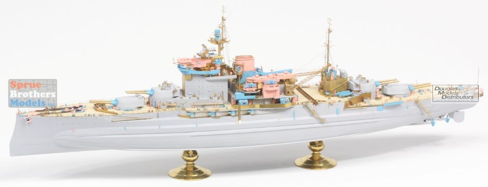 PONF37039 1:350 Pontos Model Advanced Detail Set - HMS Warspite
