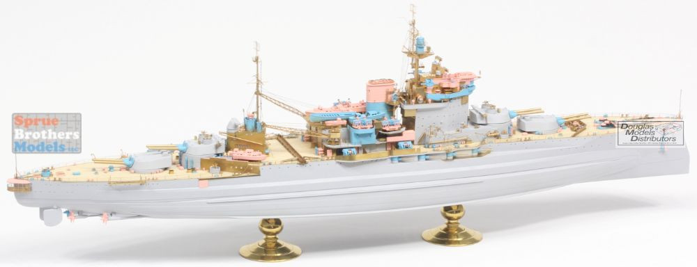 PONF37039 1:350 Pontos Model Advanced Detail Set - HMS Warspite