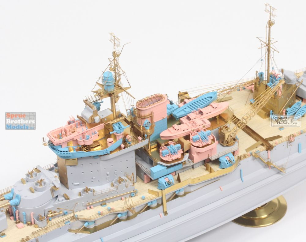 PONF37039 1:350 Pontos Model Advanced Detail Set - HMS Warspite