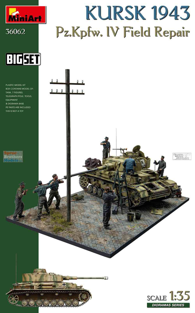MIA36062 1:35 Miniart BigSet Kursk 1943 - Panzer Pz.Kpfw.IV Field
