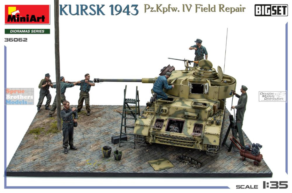 MIA36062 1:35 Miniart BigSet Kursk 1943 - Panzer Pz.Kpfw.IV Field