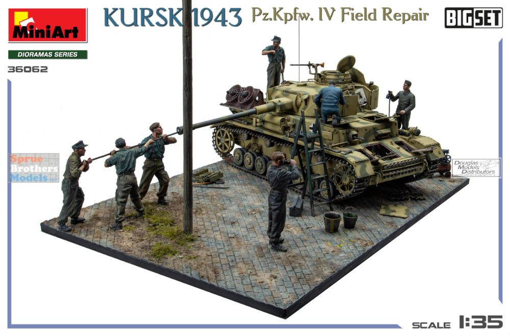 MIA36062 1:35 Miniart BigSet Kursk 1943 - Panzer Pz.Kpfw.IV Field