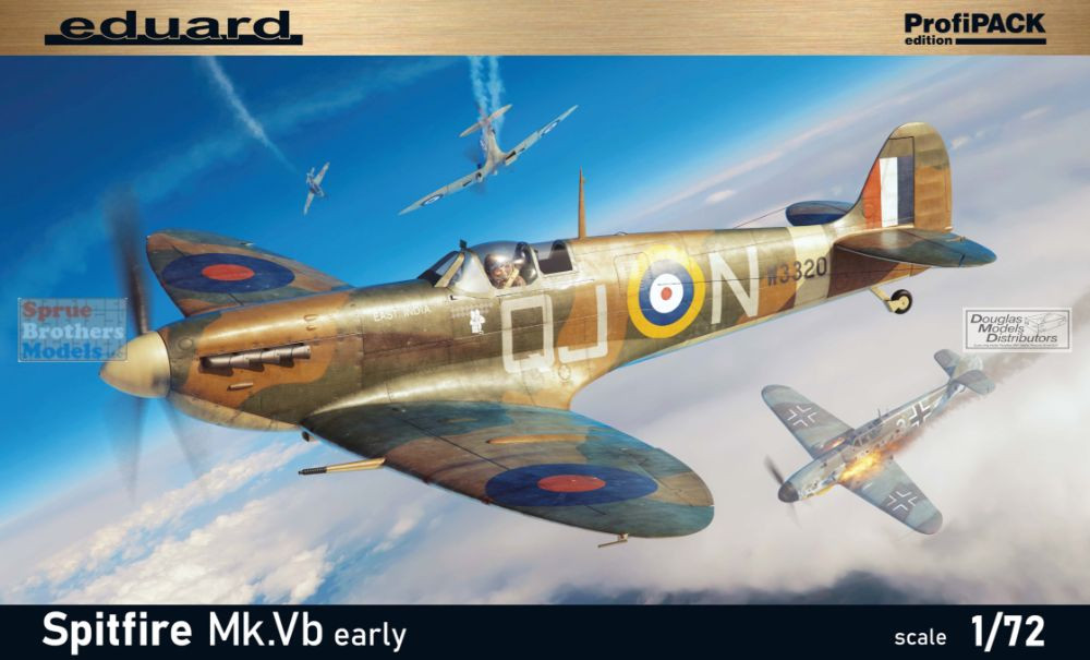 139Stage11PolishedStandar、Spitfireのセット EDU70205 1:72 Eduard Spitfire Mk.Vb Early ProfiPACK Edition