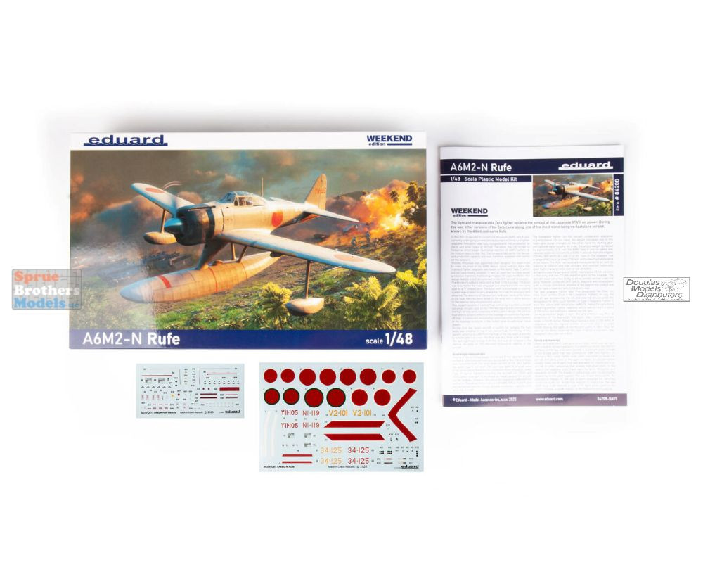 EDU84208 1:48 Eduard A6M2-N Rufe [Weekend Edition] - Sprue