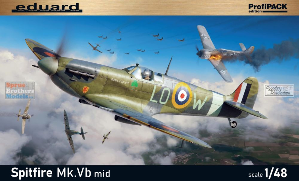 EDU82157 1:48 Eduard Spitfire Mk.Vb Mid ProfiPACK Edition - Sprue