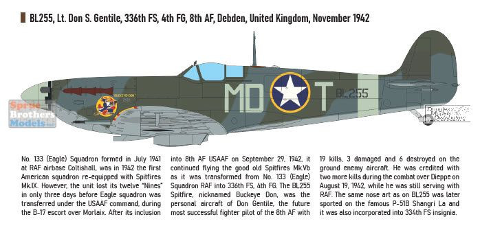 EDU82157 1:48 Eduard Spitfire Mk.Vb Mid ProfiPACK Edition - Sprue