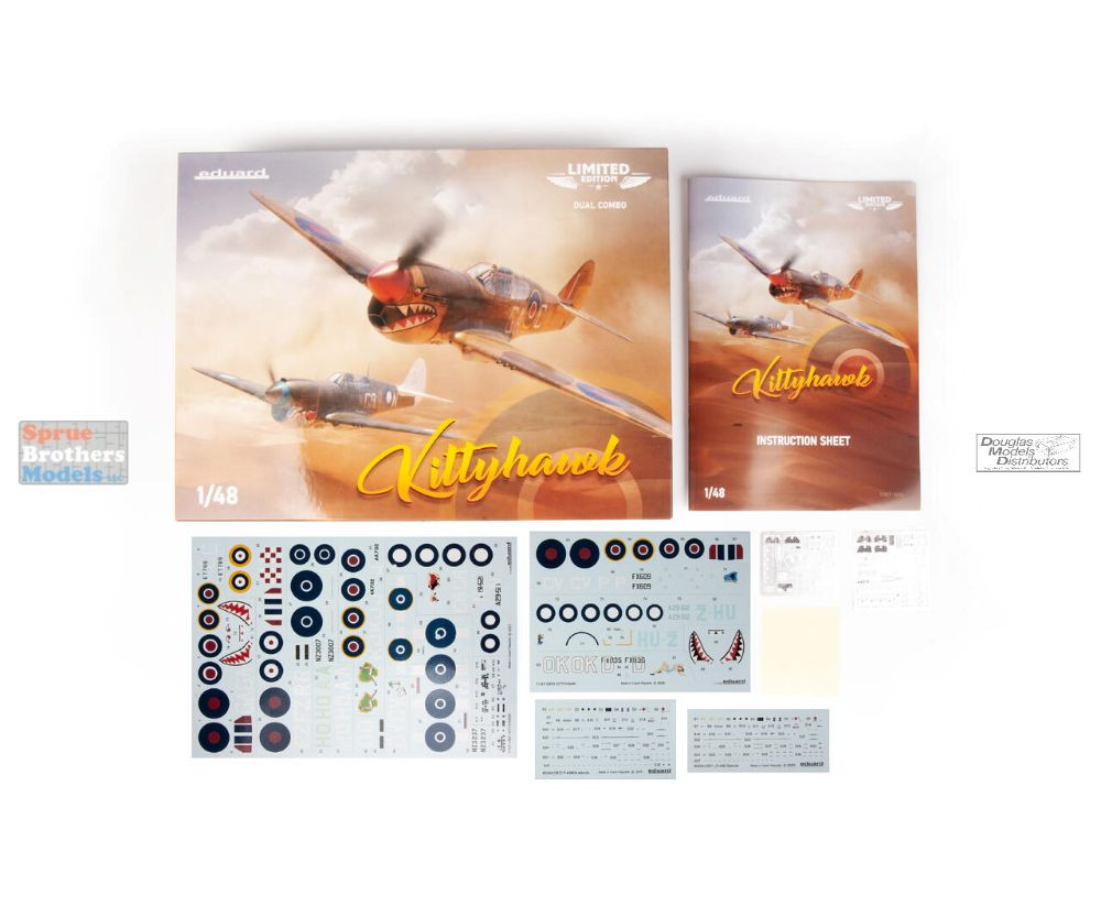 EDU11187 1:48 Eduard Kittyhawk [Limited Edition Dual Combo