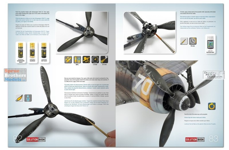 AMM6535 AMMO by Mig Solution Book - How To Paint Late WW2
