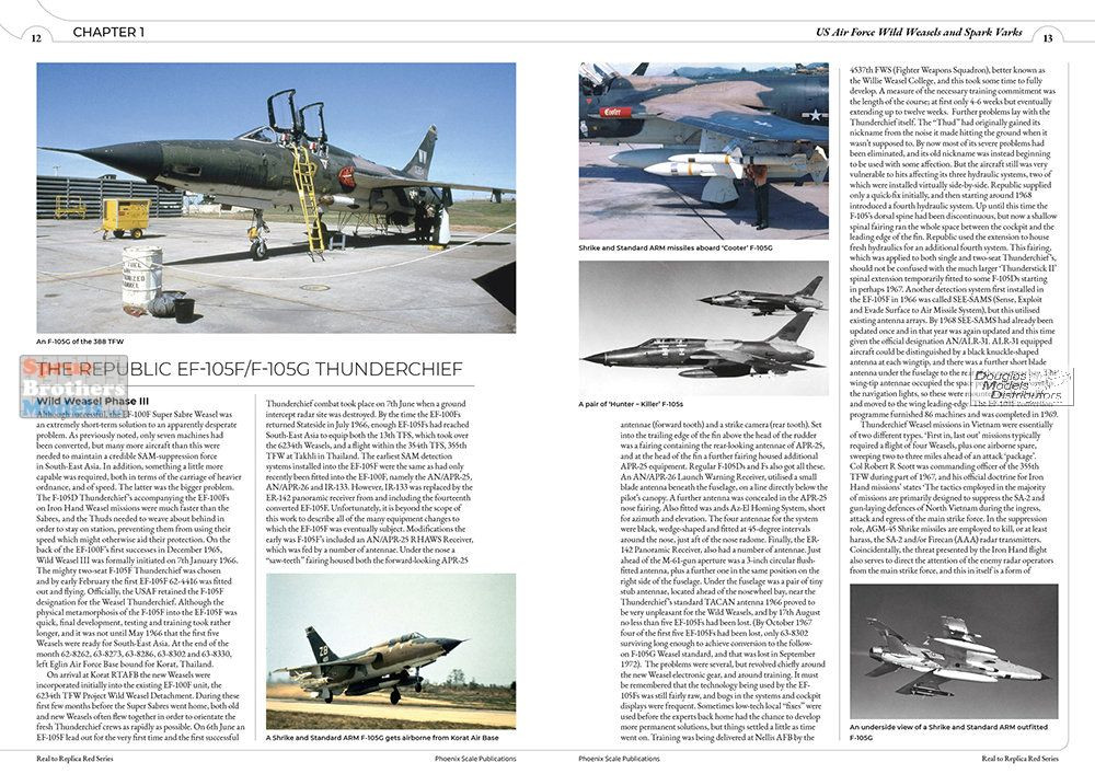 PSPRED003V2 Phoenix Scale Publications - Wild Weasels [Reprint