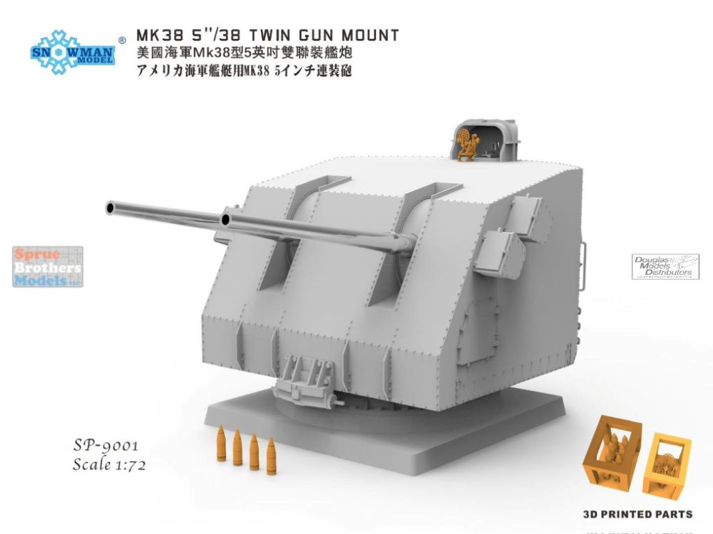 SNMSP9001 1:72 Snowman Model Mk.38 5