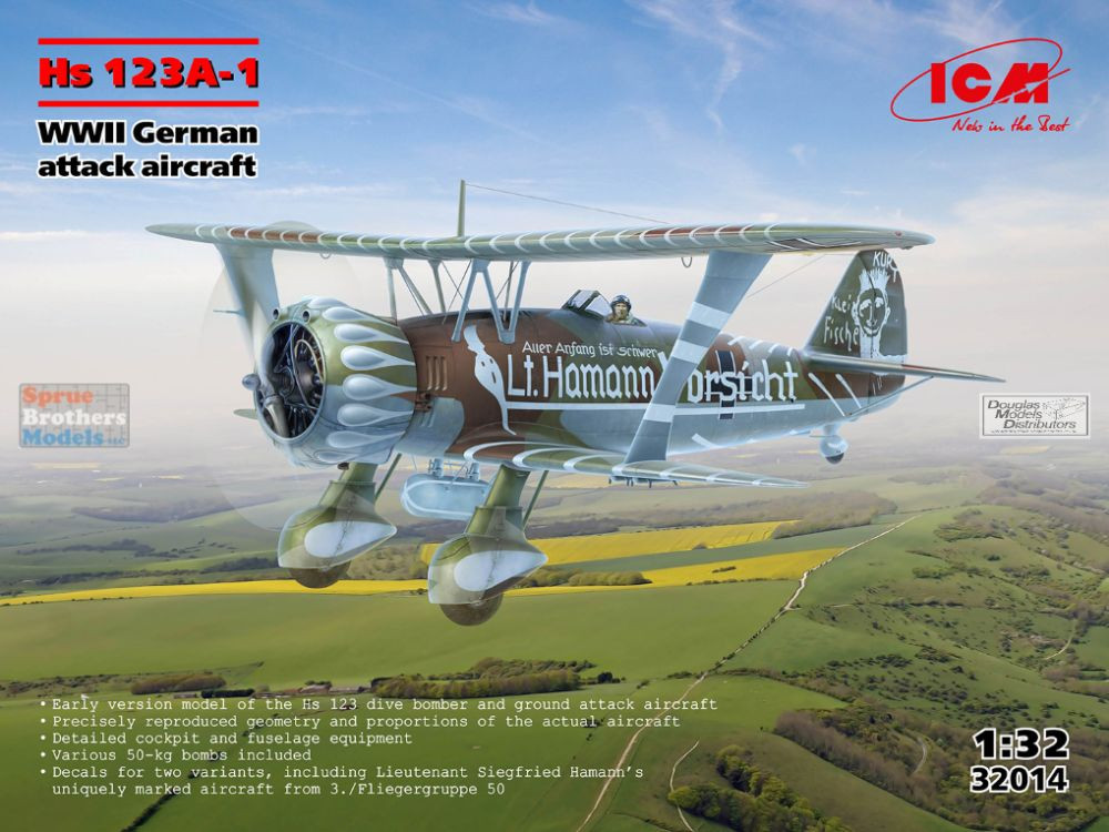 ICM32014 1:32 ICM Hs123A-1 - Sprue Brothers Models LLC