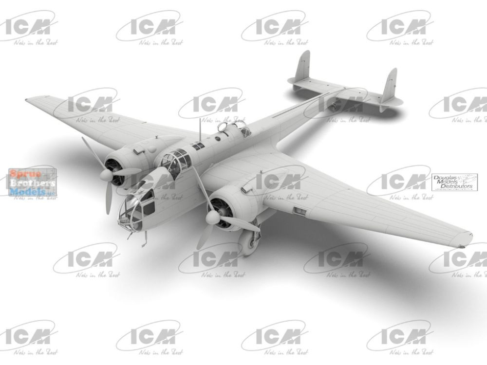 ICM48352 1:48 ICM HP.52 Hampden B.Mk.I - Sprue Brothers Models LLC