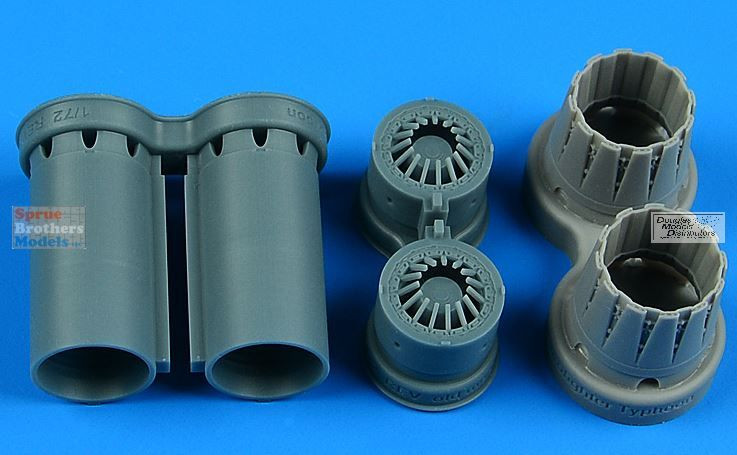 ARS7392 1:72 Aires Eurofitgher Typhoon Exhaust Nozzle Set (REV kit