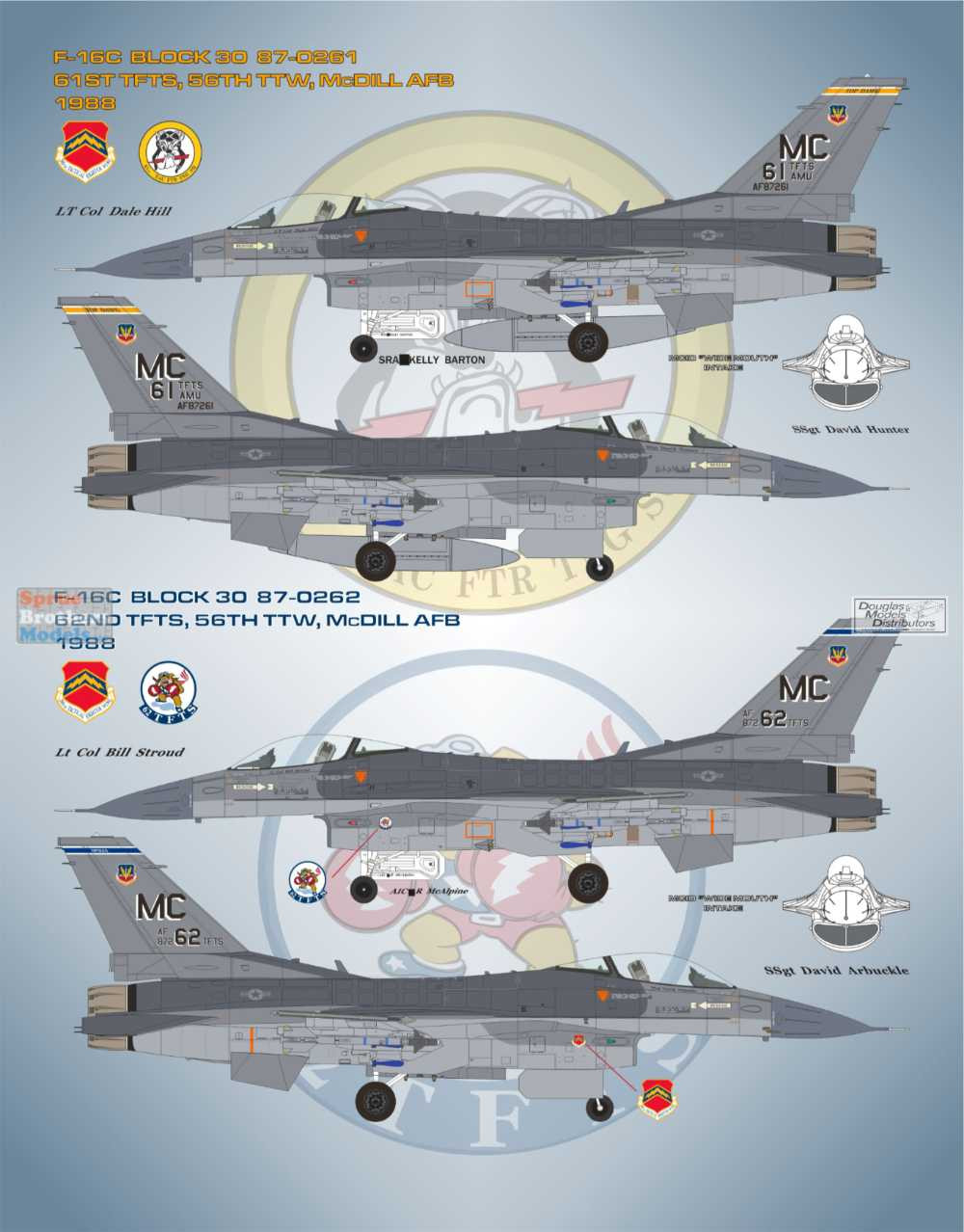 BMA48052 1:48 Bullseye Model Aviation Decals - 'Gathering of