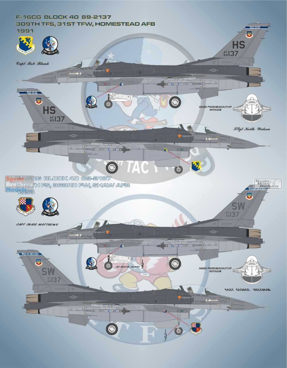 BMA48052 1:48 Bullseye Model Aviation Decals - 'Gathering of