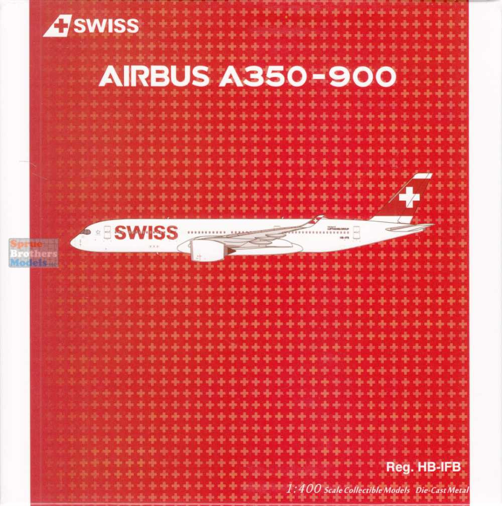 NGM39115 1:400 NG Model Swiss Airbus A350-900 Reg #HB-IFB (pre
