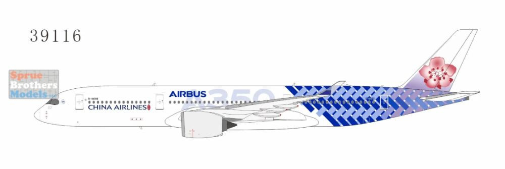NGM39116 1:400 NG Model China Airlines Airbus A350-900 Reg #B