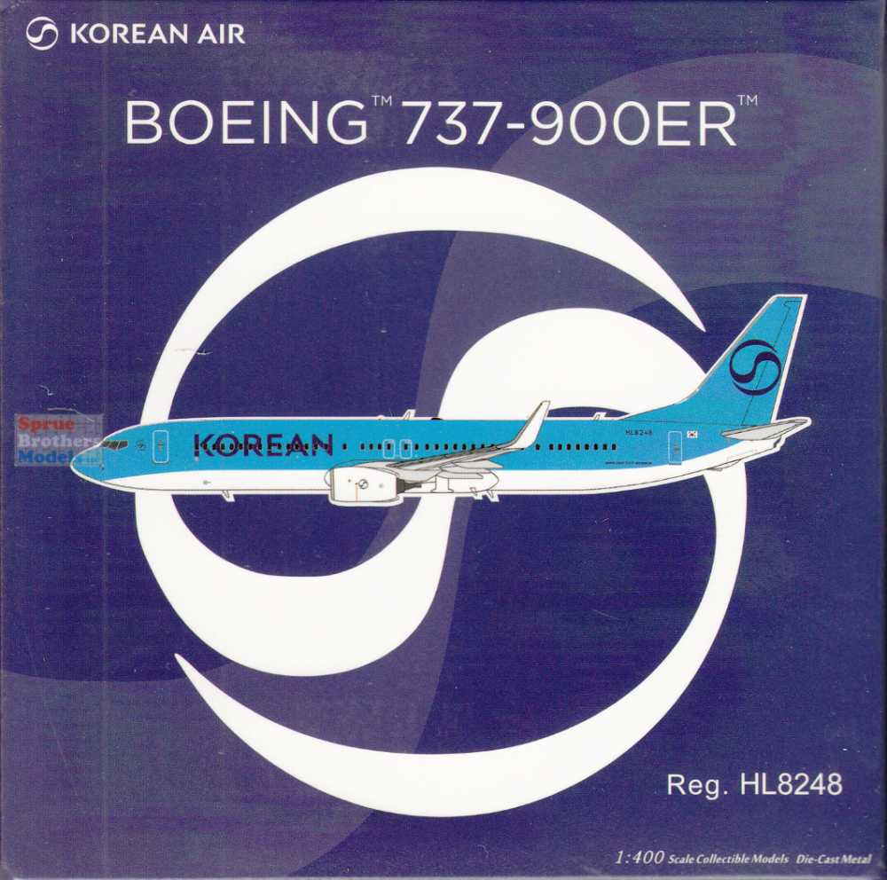 NGM79026 1:400 NG Model Korean Air B737-900ER Reg #HL8248 (pre