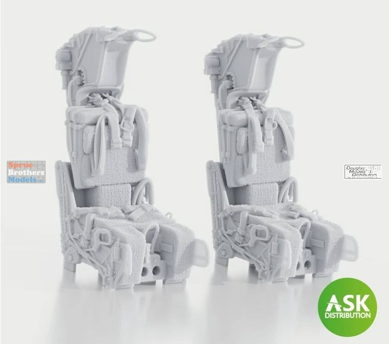 ASKA32033 1:32 ASK/Art Scale GRU-7A Ejection Seats with Seatbelts