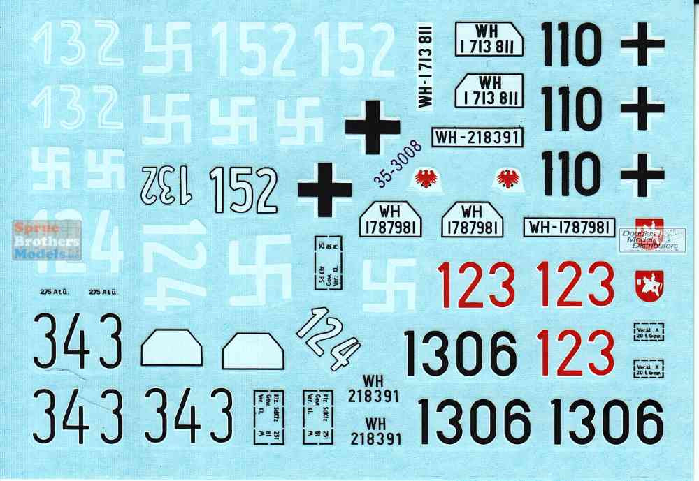 スターシール SRD353008 1:35 Star Decals Battle of Berlin '45 #4: StuG & Sd.Kfz