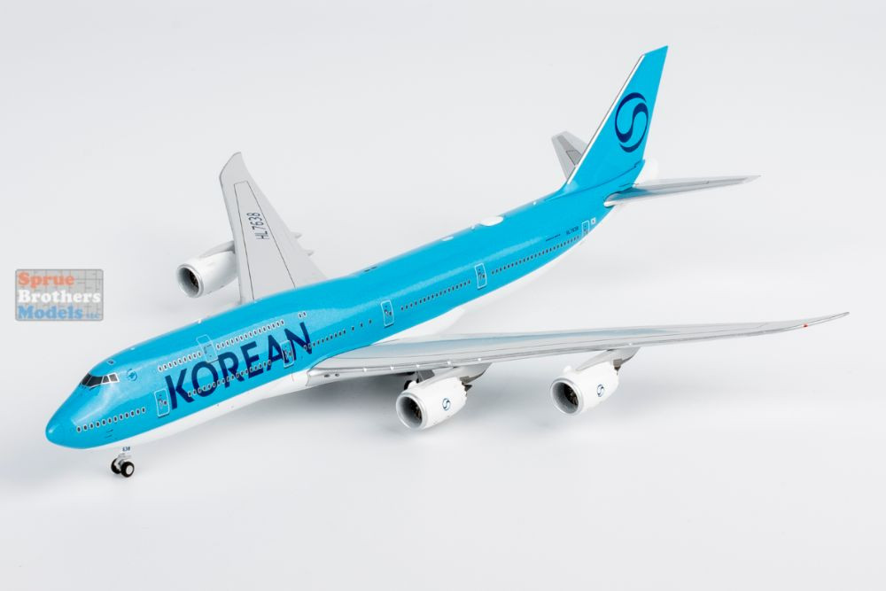 NGM78042 1:400 NG Model Korean Air B747-8 Reg #HL7638 (pre-painted