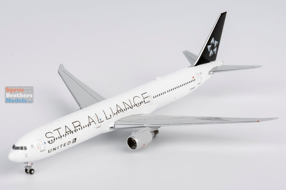 NGM18002 1:400 NG Model United Airlines B767-400ER Reg #N76055