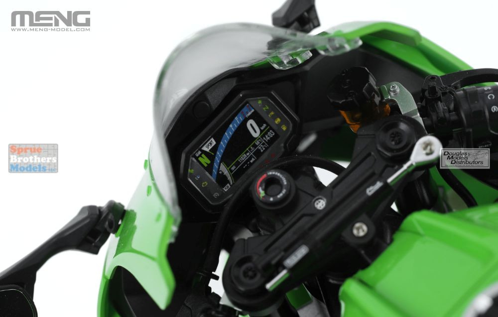 MNGMT008S 1:9 Meng Kawasaki Ninja ZX-10RR Motorcycle [Pre-Colored