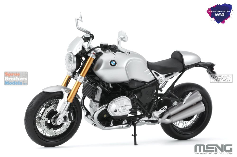 1/9  R nineT Option 719 アルミニウム(多色成型版) MNGMT003V 1:9 Meng BMW R nineT Motorcycle Option 719 Aluminum [Pre