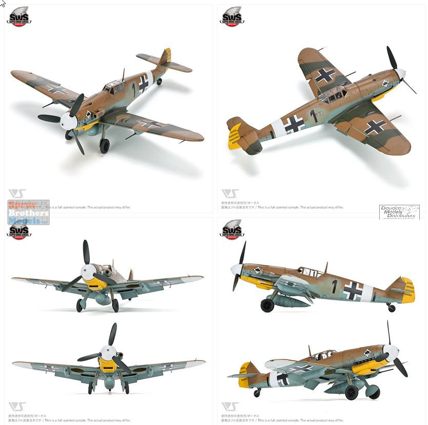 ZKMK33567 1:32 Zoukei-Mura - Messerschmitt Bf109G-4 - Sprue