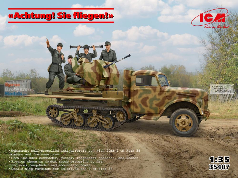Maquette Flak 38. Toutes les maquettes avec