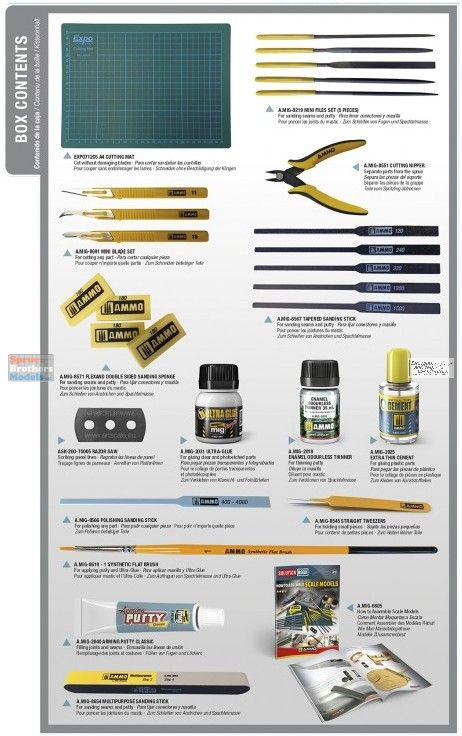 AMM7905 AMMO by Mig Solutions Box - How to Assemble Scale Models
