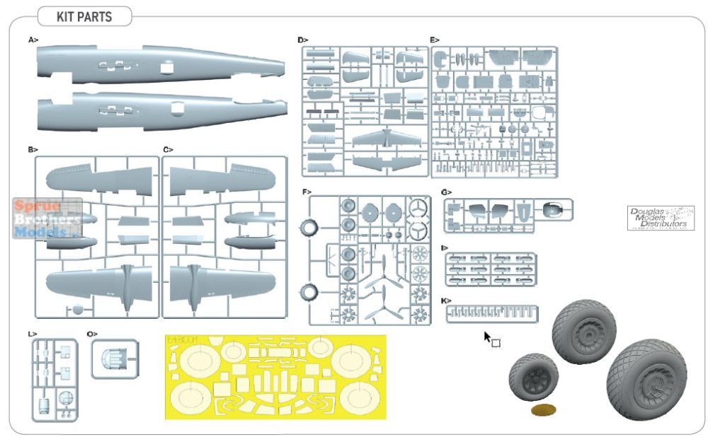 EDU548001 1:48 Eduard HKM 'Strafer' / B-25J Mitchell Gunship