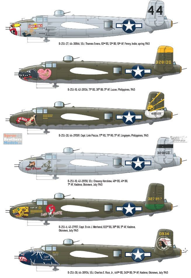 EDU548001 1:48 Eduard HKM 'Strafer' / B-25J Mitchell Gunship