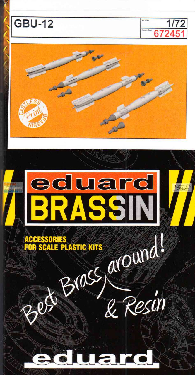 15個 セット eduard BRASSIN 672033 爆弾 1/72 EDU672451 1:72 Eduard Brassin GBU-12 Paveway II 500lb Laser Guided